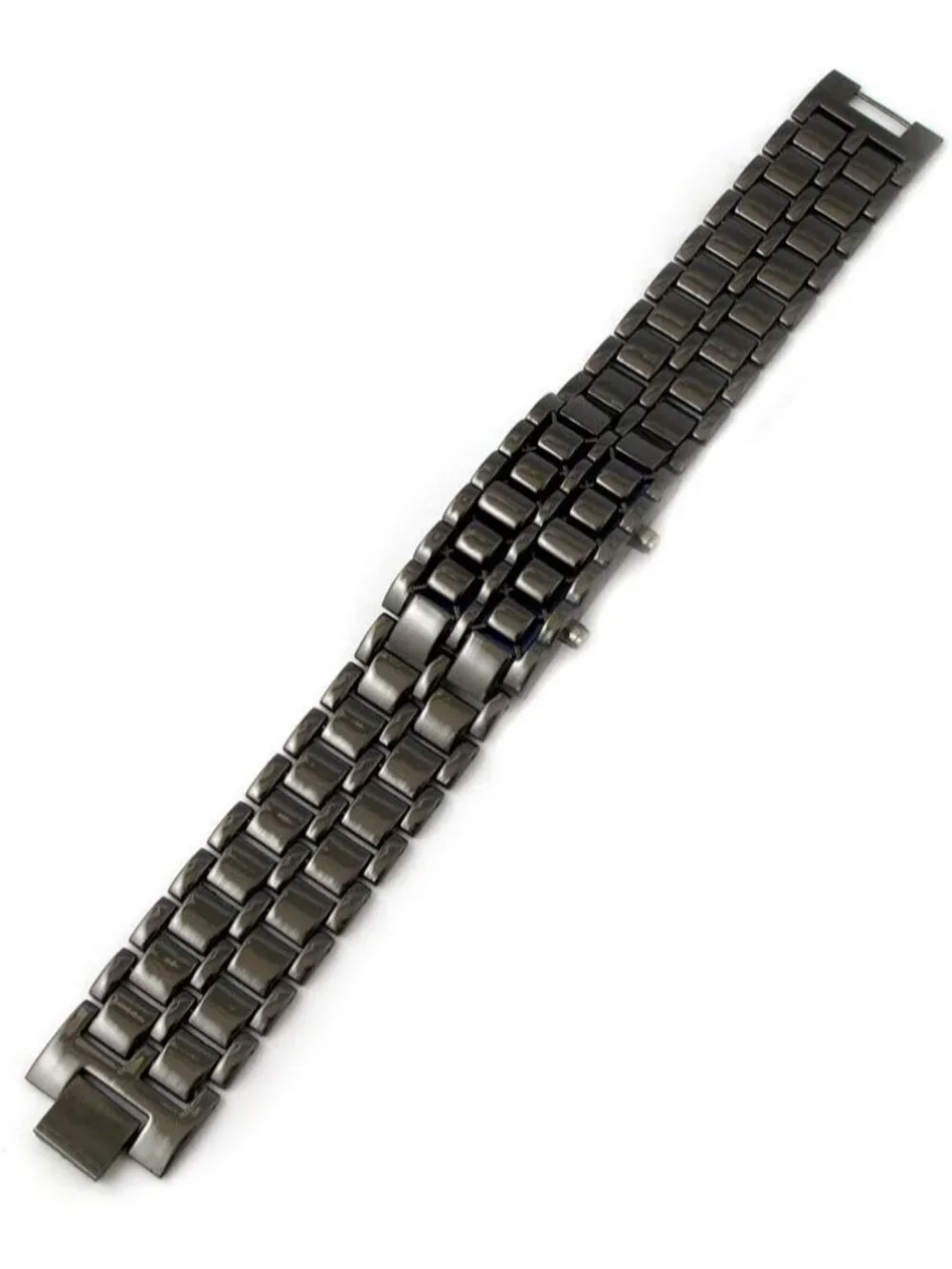 Men's All Black Analog Quartz Stainless Steel Casual Classic Round Wrist Watch